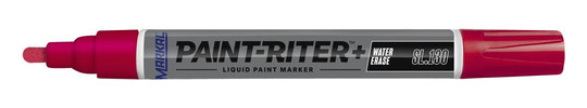 MARKAL-Lackmarker Paint Riter + Water Erase SL.130 - rot