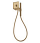 hansgrohe Fertigmontageset Axor Starck 120/120 Square UP-Handbrausemodul, eckig, brushed bronze