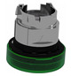 Leuchtmelder Front hoch rnd gn Ø22mm 1st Metall IP66