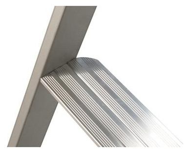 Bild Stufenstehleiter beids 2x8 Stufen AH 2,8 4m HYMER-3