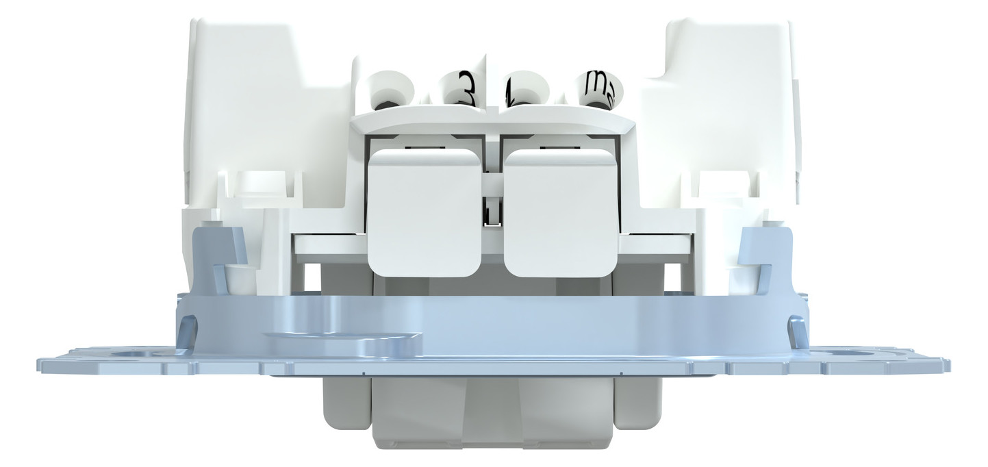 Kontroll-Wippschalter QuickFlex UP IP20 2p 1f 16AX