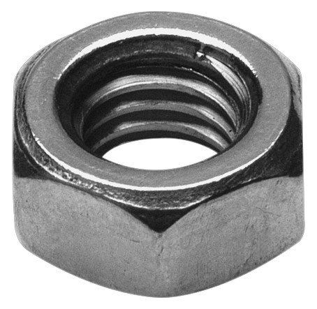 ASW Sechskantmutter M 6, Edelstahl 1.4301, DIN 934/ISO 4032
