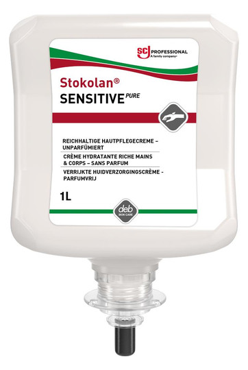SC Johnson-Hautpflegecreme Stokolan Sensitive PURE - 1000ml