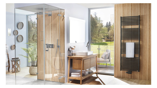 Bemm Badheizkörper Mido Q 1818 x 530 mm, mittelgrau