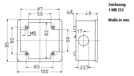 CEE-Unterputzkasten CEE-16A