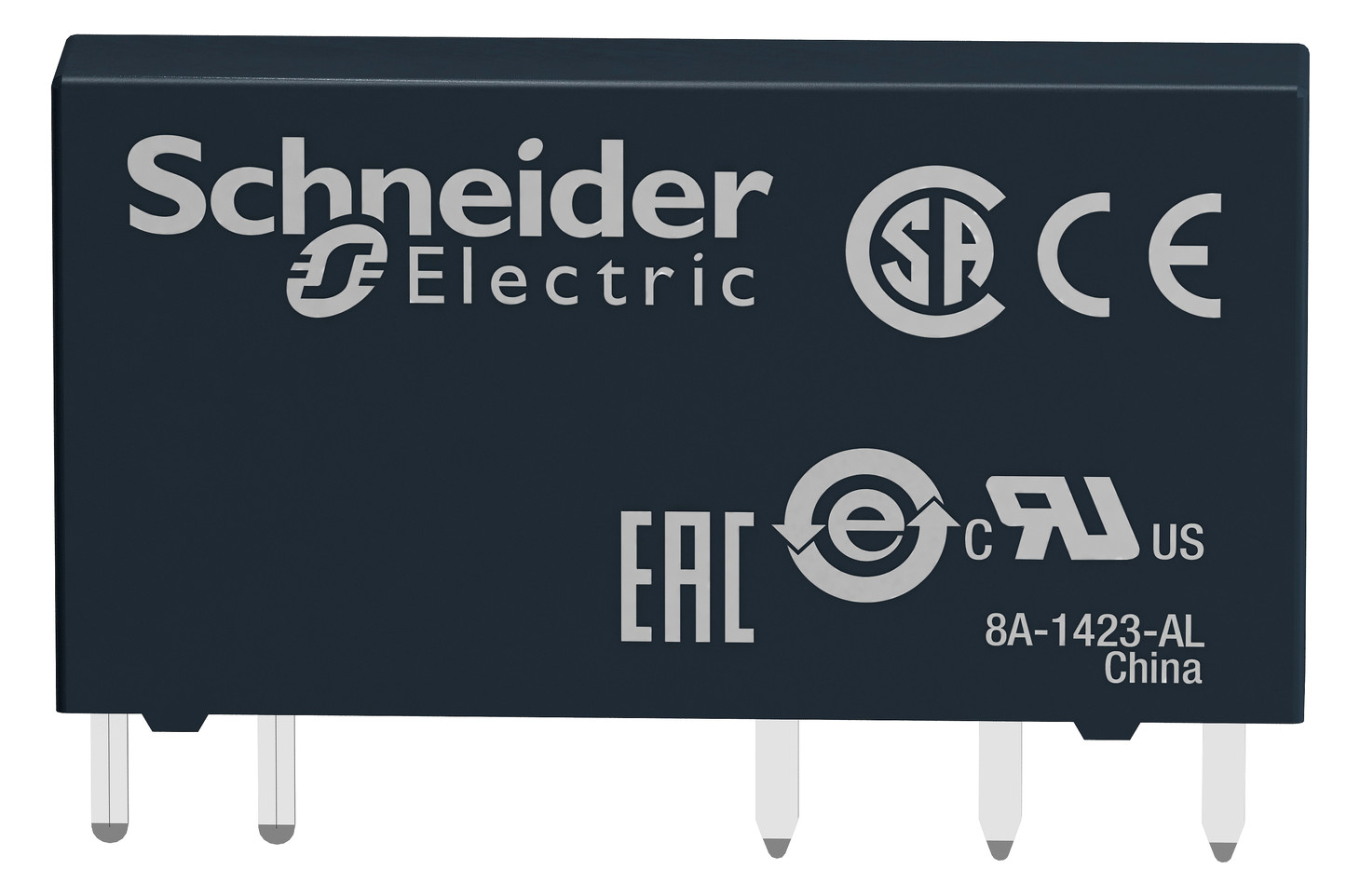 Schaltrelais 1W IP40 5x28x18,5mm Flachsteck