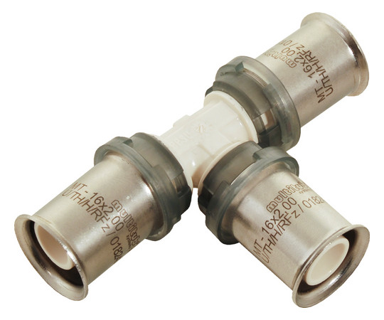 Multitubo PPSU-Press-T-Stück 16 x 16 x 16 mm