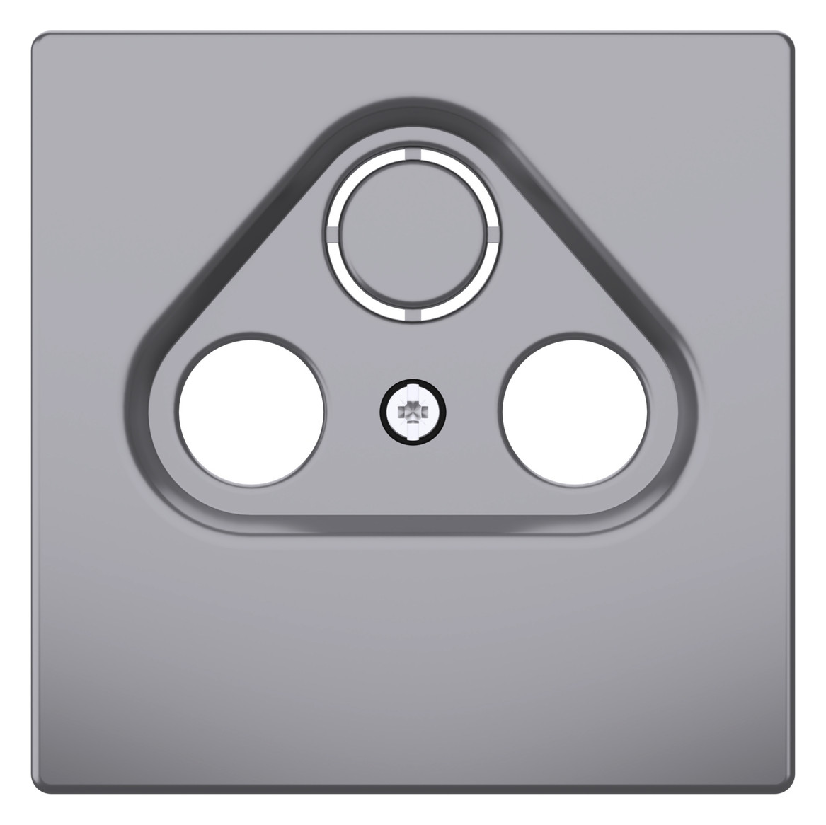 Zentralplatte Ant.dose 3f System Design edst Schraubbef