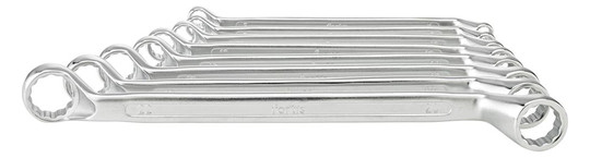 fortis-Doppelringschlüssel-Satz - 8-teilig, 6-22 mm