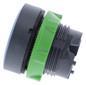 Drucktaster Front 1f bl Ø22mm rnd IP66 Tastend