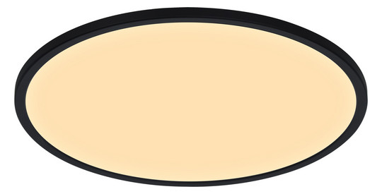 LED-Kunststoffleuchte Oja 60 38W 2700K 3200lm sw Konv IP20 Ø600x32mm