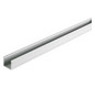 Anbauprofil alu Alu 2000x18,8x17,1mm