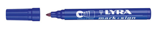 LYRA-Filzschreiber, blau 111 - ca.2-6 mm