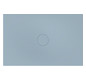 Bette Duschfliese PLUS BetteAir 1400 x 900 mm, blue satin, Rechteck, glasierter Titan-Stahl, mit Minimum-Täger