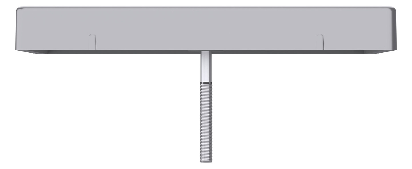 Zentralplatte Ant.dose 3f System Design edst Schraubbef