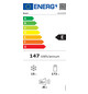 Kühlschrank EB E 172/15l N1225mm integr Dekor mit Zubehör möglich fest 147kwh ws