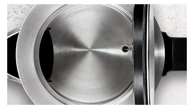 Wasserkocher 1,7l Edst DesignLine 2400W edst/sw Anzeige:außen m.Sieb