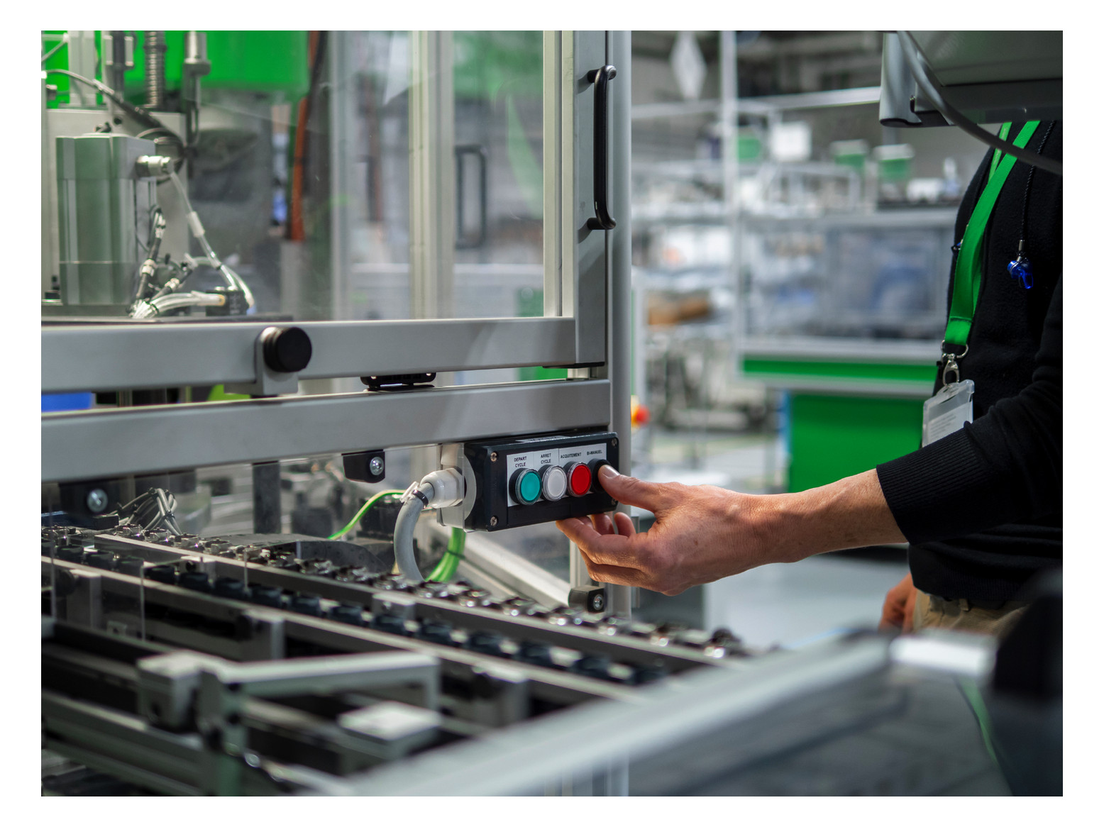 Leuchtmelder Front hoch rnd rt Ø22mm 1st Kst IP66