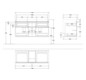 V&B Waschtisch-Unterschrank Venticello 115,3x59x50,2cm, Griff White, stone oak
