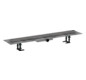 hansgrohe Duschrinne RainDrain Compact 900 mm, Komplettset, befliesbar, für flache Installation, chrom