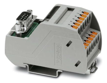 Phoenix 2904258    VIP-2/PT/D 9SUB/M/LED 