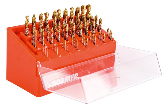 DORMER-Spiralbohrer-Satz, HSS, DIN338N, Typ A002 -...