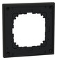 Rahmen 1f rhod-gr mt M-PLAN Metall f.GEB-K Unterputzmontage