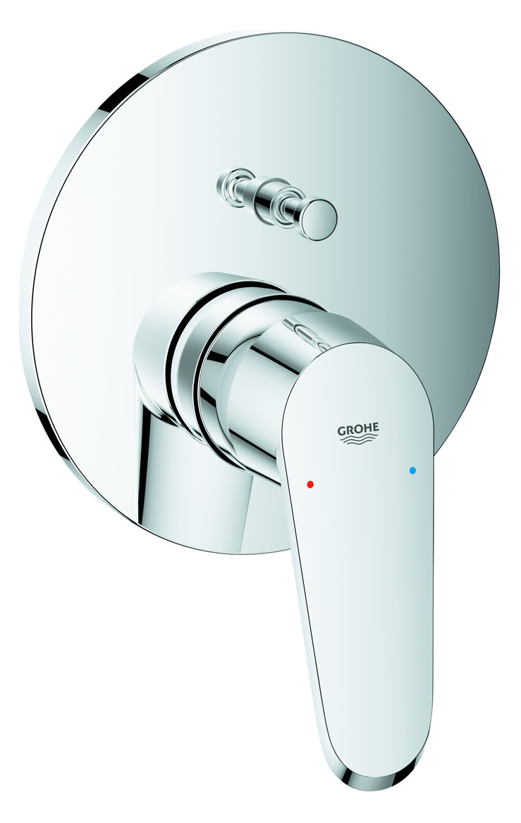 GROHE Fertigmontageset Eurodisc Cosmopolitan UP-Wannenarmatur, chrom