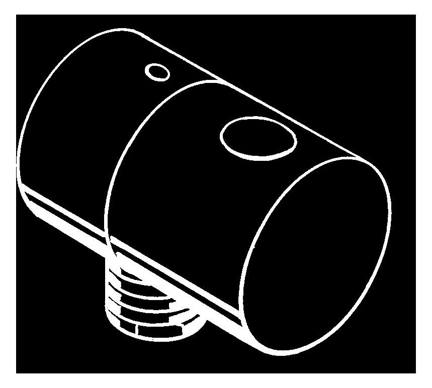 hansgrohe Absperrventil Fixfit Stop AP, chrom