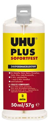 UHU-2K-Epoxidharzkleber plus sofortfest Nr.45675 - 50ml/57g