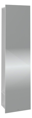 V&B Spiegelregal Subway 3.0 45x170x30cm, mit Regal rechts, brilliant white