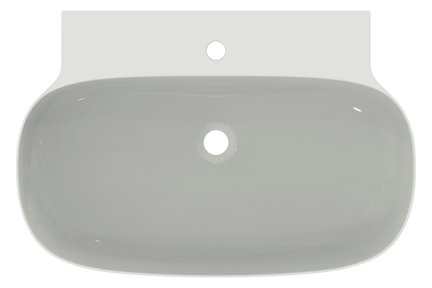 Ideal-Standard Waschtisch Linda-X 75x50x13,5cm, 1 Hahnloch, ohne Überlauf, weiß IdealPlus Ideal-Standard Waschtisch Linda-X 75x50x13,5cm, 1 Hahnloch, ohne Überlauf, weiß IdealPlus