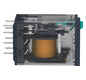 Schaltrelais 2W IP40 21x27x55mm Steckanschl