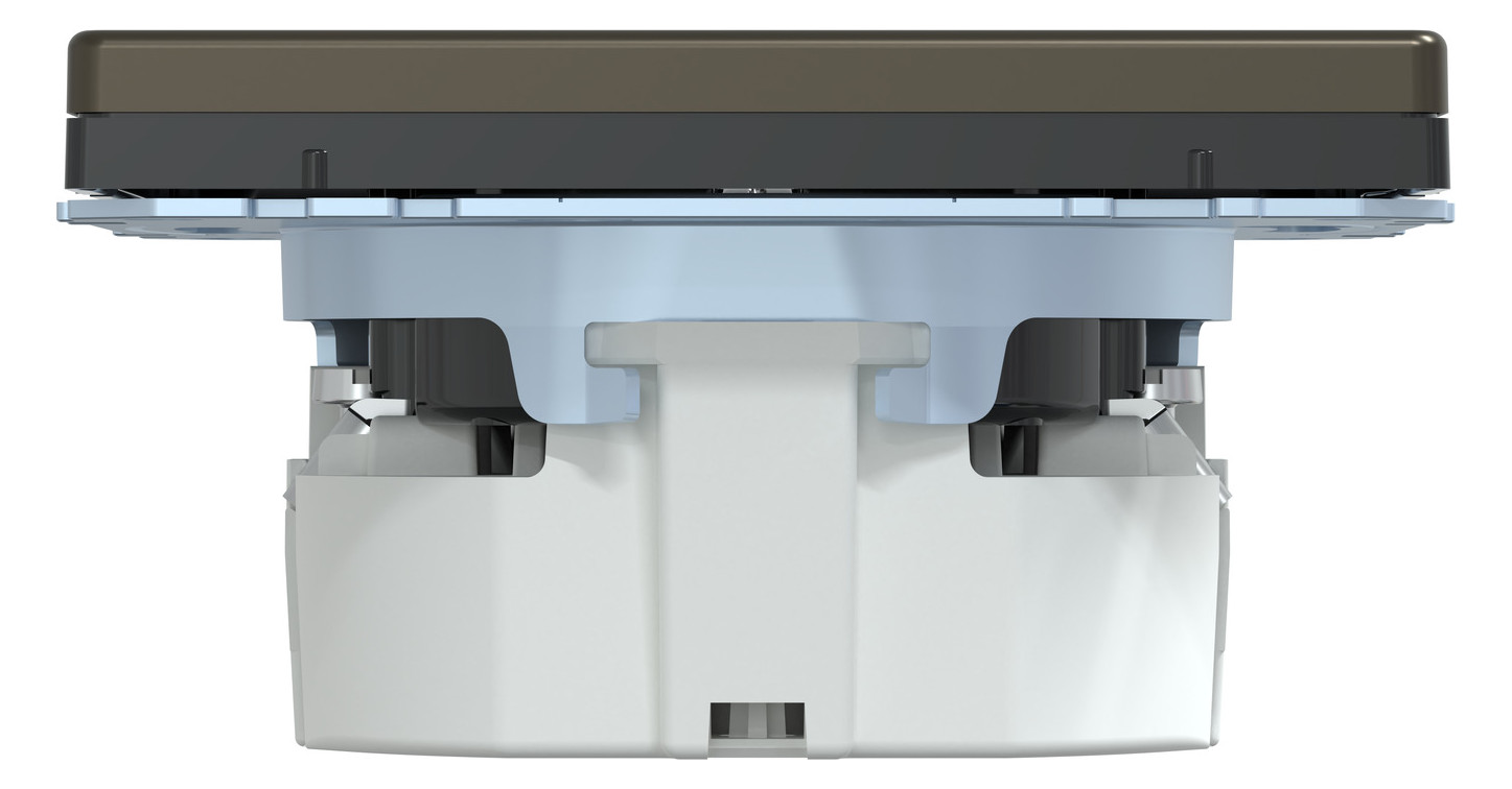 Steckdose 1f mokka glz System Design UP IP20