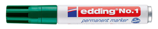 edding-Permanentmarker Nr.1, grün - ca.1-5 mm