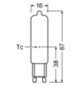 OSR LED PIN 2,6-30W/827 300lm 320° Glas 