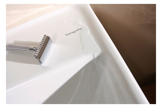 hansgrohe Waschtisch Xanuia Q 600x480mm, mit Hahnloch/Überlauf, weiß
