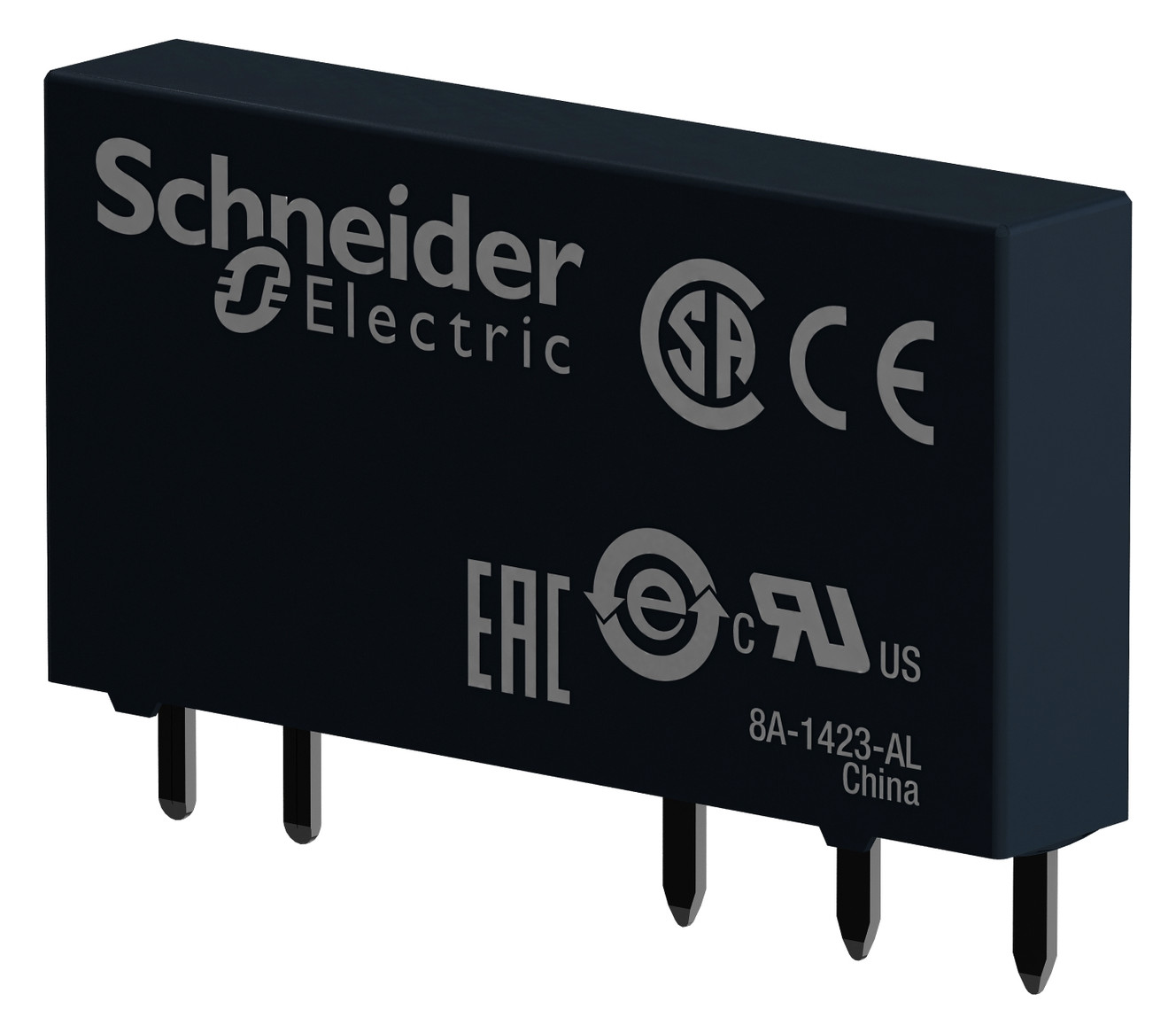 Schaltrelais 1W IP40 5x28x18,5mm Flachsteck