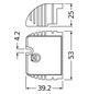 OSR OT CABLE CLAMP E-STYLE B=53mm 