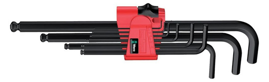 Wera-Kugelkopf-Stiftschlüssel-Satz 950PKL/9 BM N -...