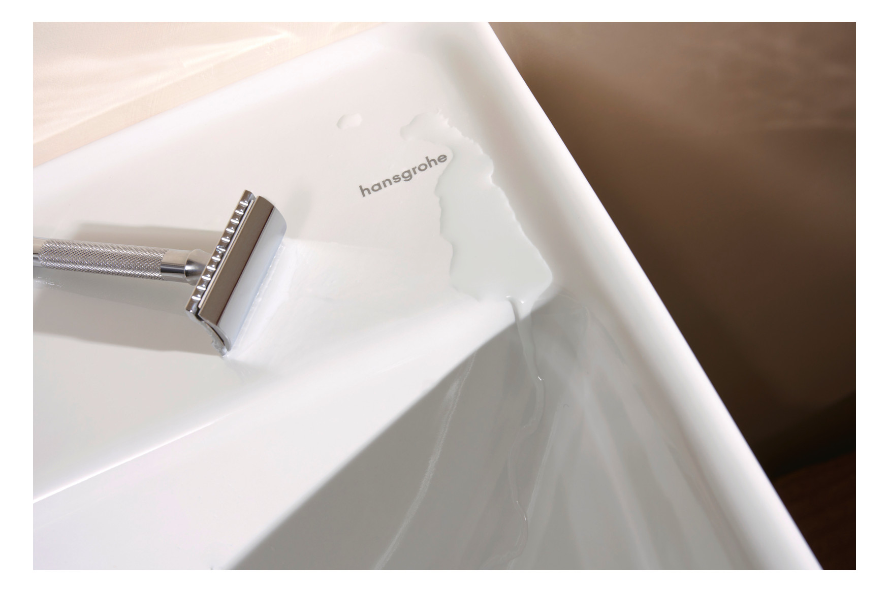 hansgrohe Waschtisch Xanuia Q 600x480mm, mit Hahnloch/Überlauf, weiß
