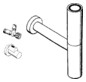 hansgrohe Designsiphon Flowstar G 1 1/4, mit zwei Eckventilen und Schuber, chrom