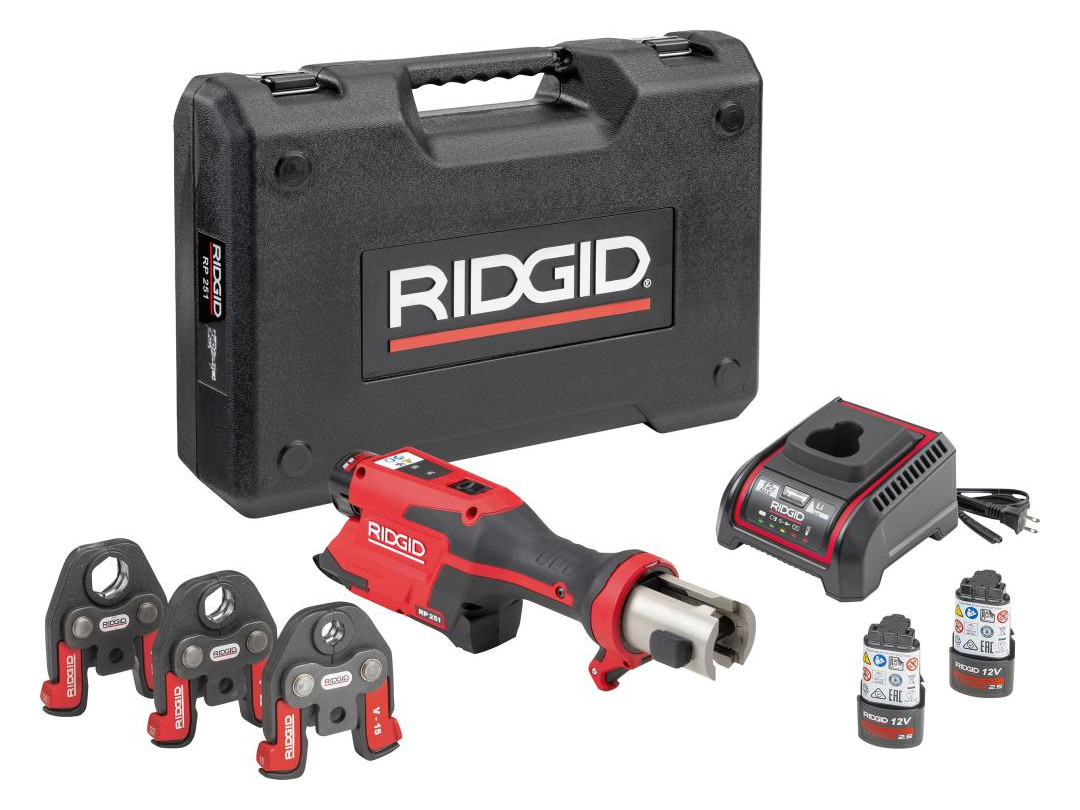 Bild Presswerkzeug R251 24kN inkl. V15-22-28m m RIDGID-0