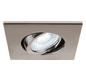 SLV Abdeckring Farbe Alu eckig   1007186 