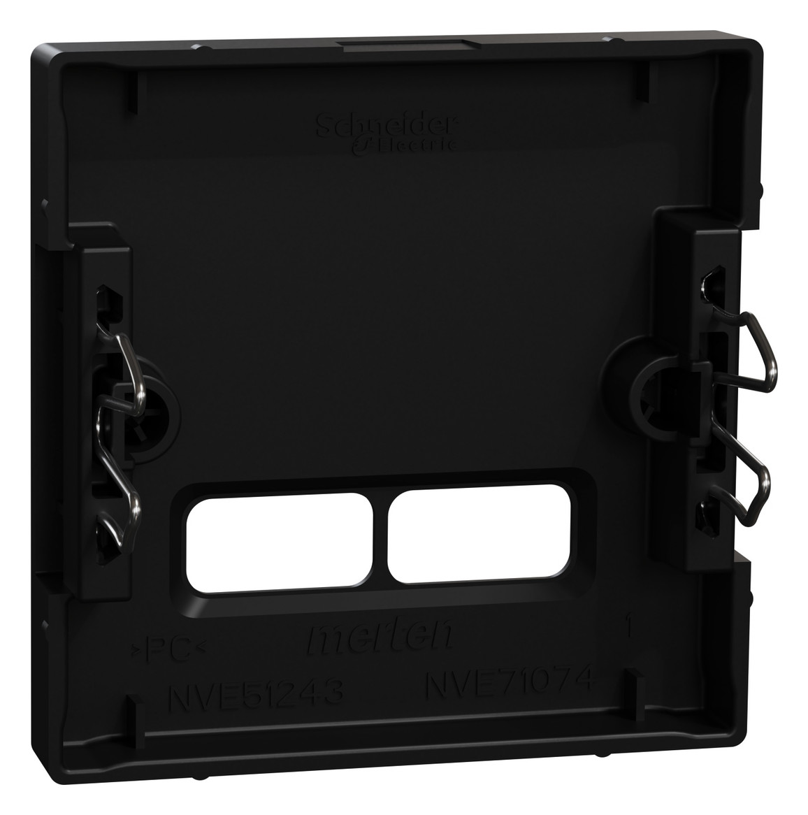 Zentralplatte USB sw einrasten m.Aufdr m.Beschr.Feld Zentralplatte USB sw einrasten m.Aufdr m.Beschr.Feld