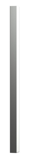 Rahmen 2f edst/alu mt M-Pure Decor Metall edelstahl/aluminium f.GEB-K