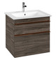 V&B Waschtisch-Unterschrank Venticello 60,3x59x50,2cm, Griff Copper, stone oak