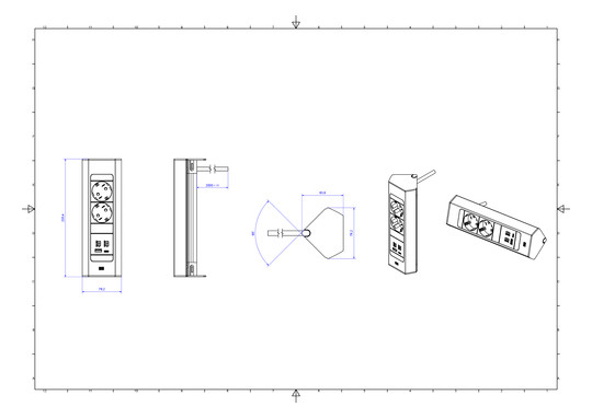 Bachmann CASIA 2 3xCEE7/3 2,0m   932.100 