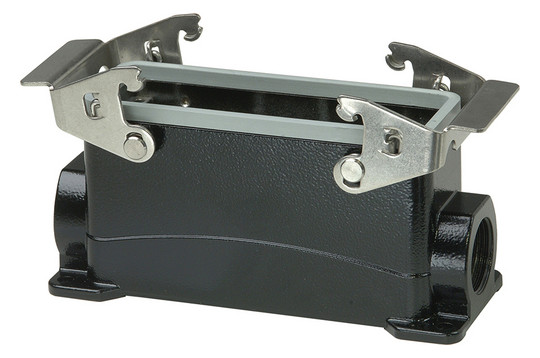 Sockelgehäuse Querbügel Alu IP65 seitl 144x68x57mm