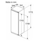 Kühlschrank EB E 310l N1775mm integr ws fest 114kwh B541mm H1772mm